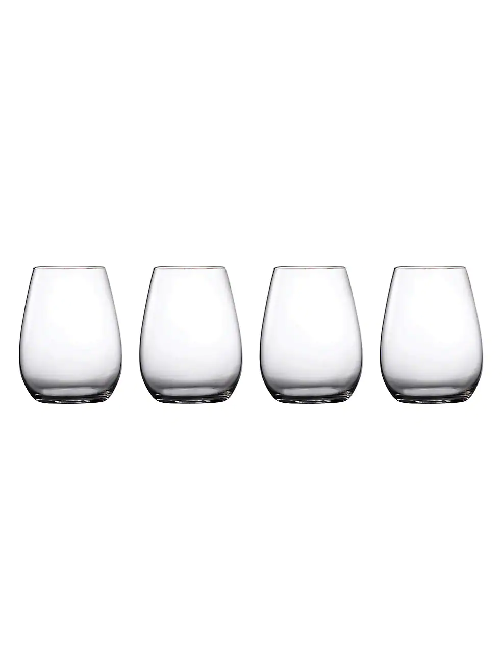 Marquis by Waterford Moments 4-Piece Stemless Crystalline Wine Glass