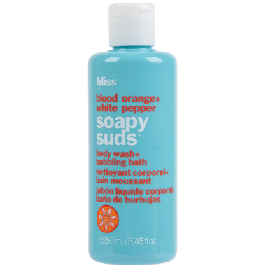 Bliss Blood Orange + White Pepper Soapy Suds Body Wash + Bubbling Bath